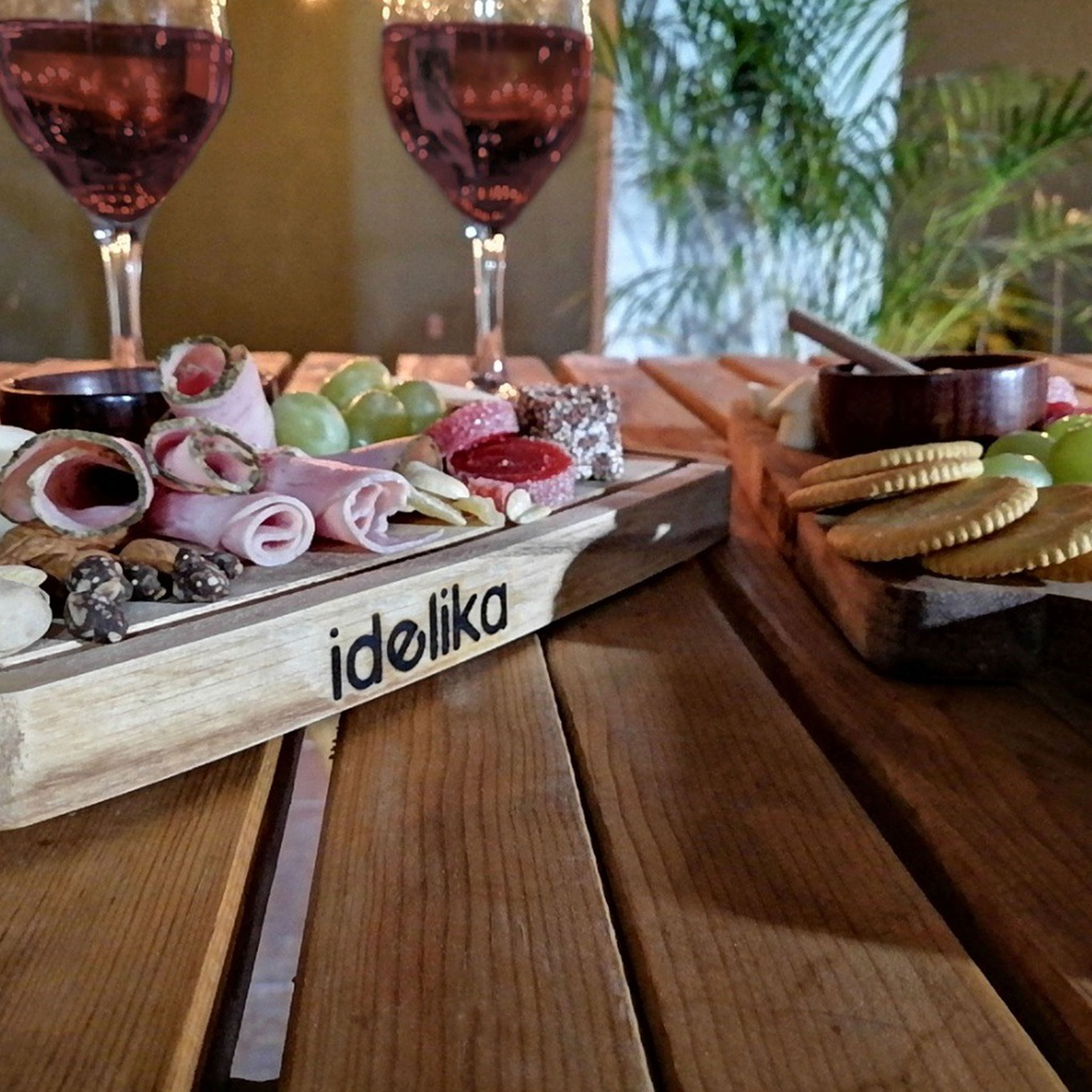 Cheddar tabla para cortar de parota // Outlet - Imagen 3