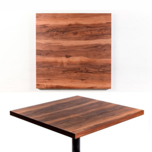 Cubierta melamina encapsulada parota  90X90 cuadrada