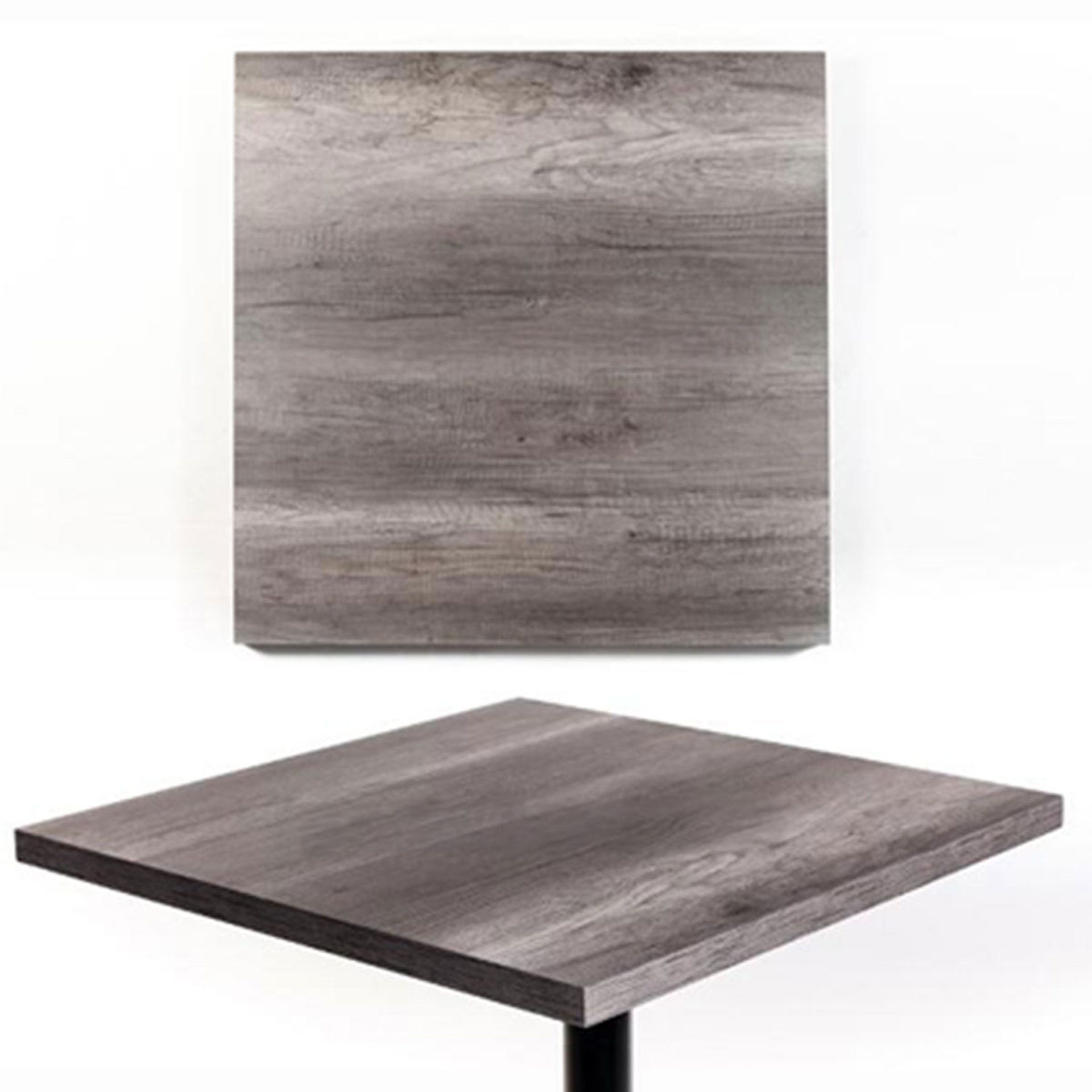 Cubierta melamina texturizada gris vintage 80x80