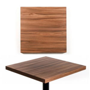 Cubierta melamina texturizada nogal 80x80
