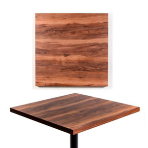 Cubierta melamina texturizada parota 80x80