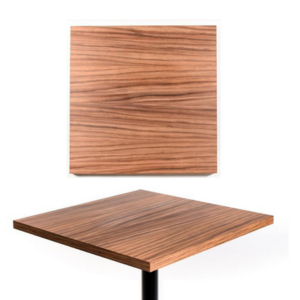 Cubierta melamina texturizada roble 80x80