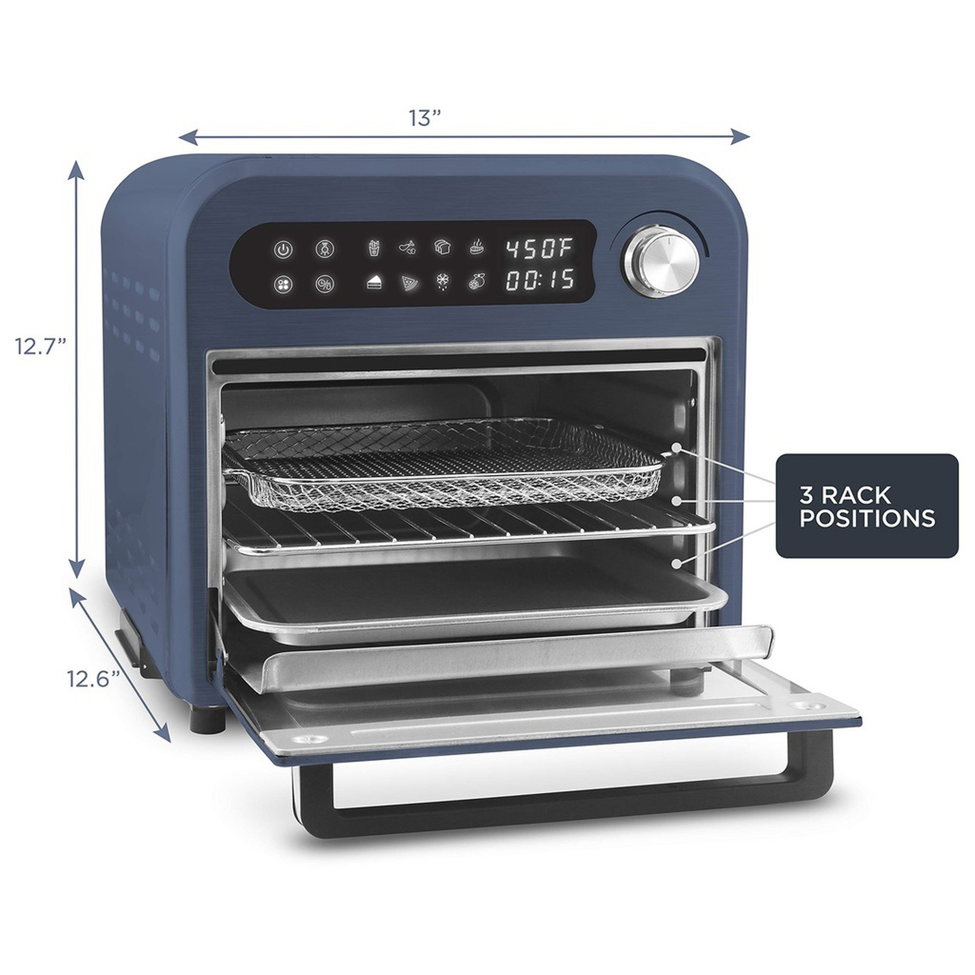 Elite horno digital freidora de aire 10 lt // Outlet - Imagen 3