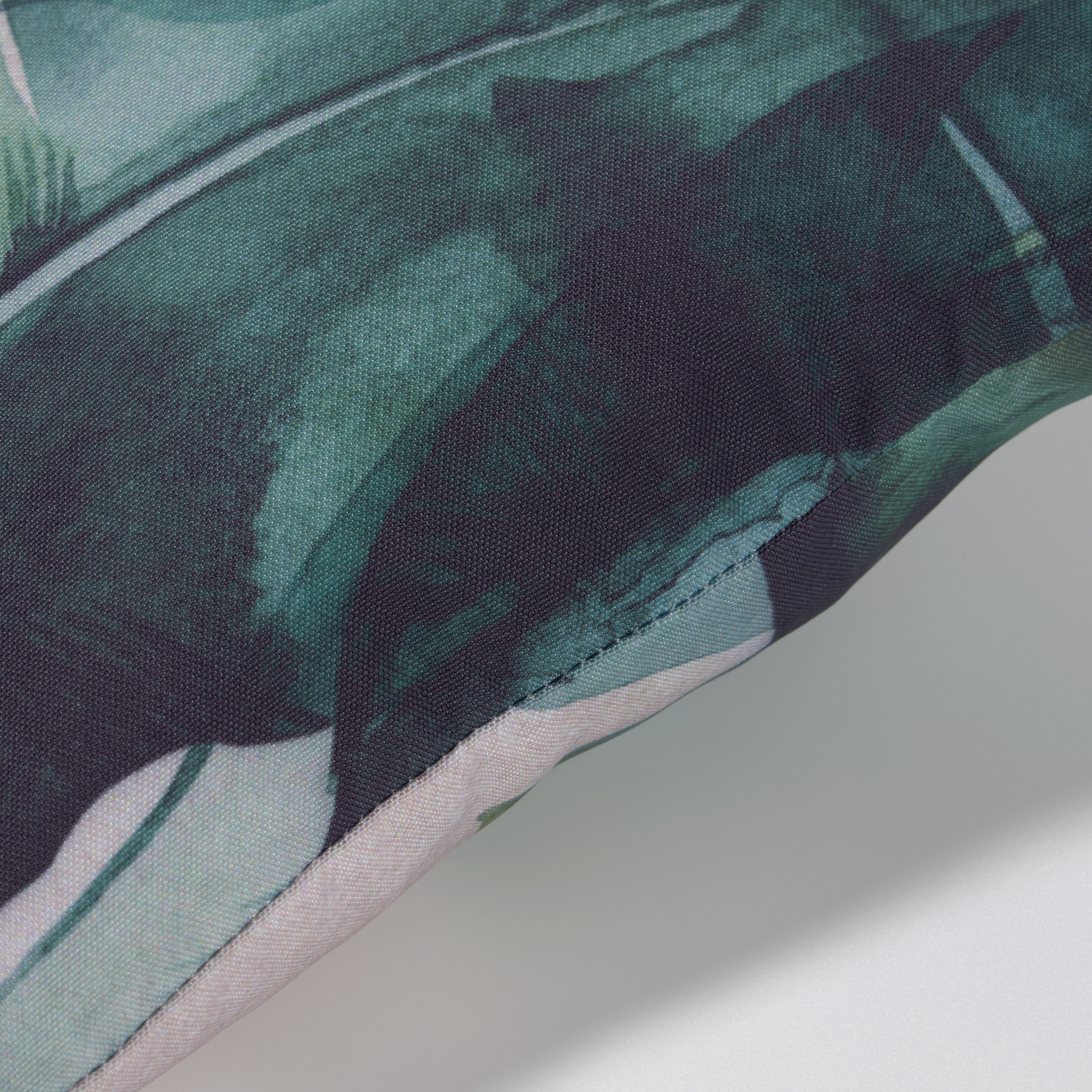 Hermie funda cojín hojas verde 30 x 50 cm // Outlet - Imagen 2