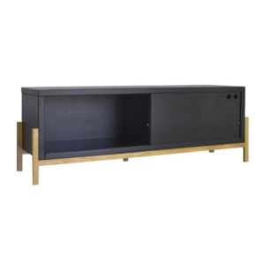 Minerva mueble tv negro // Outlet