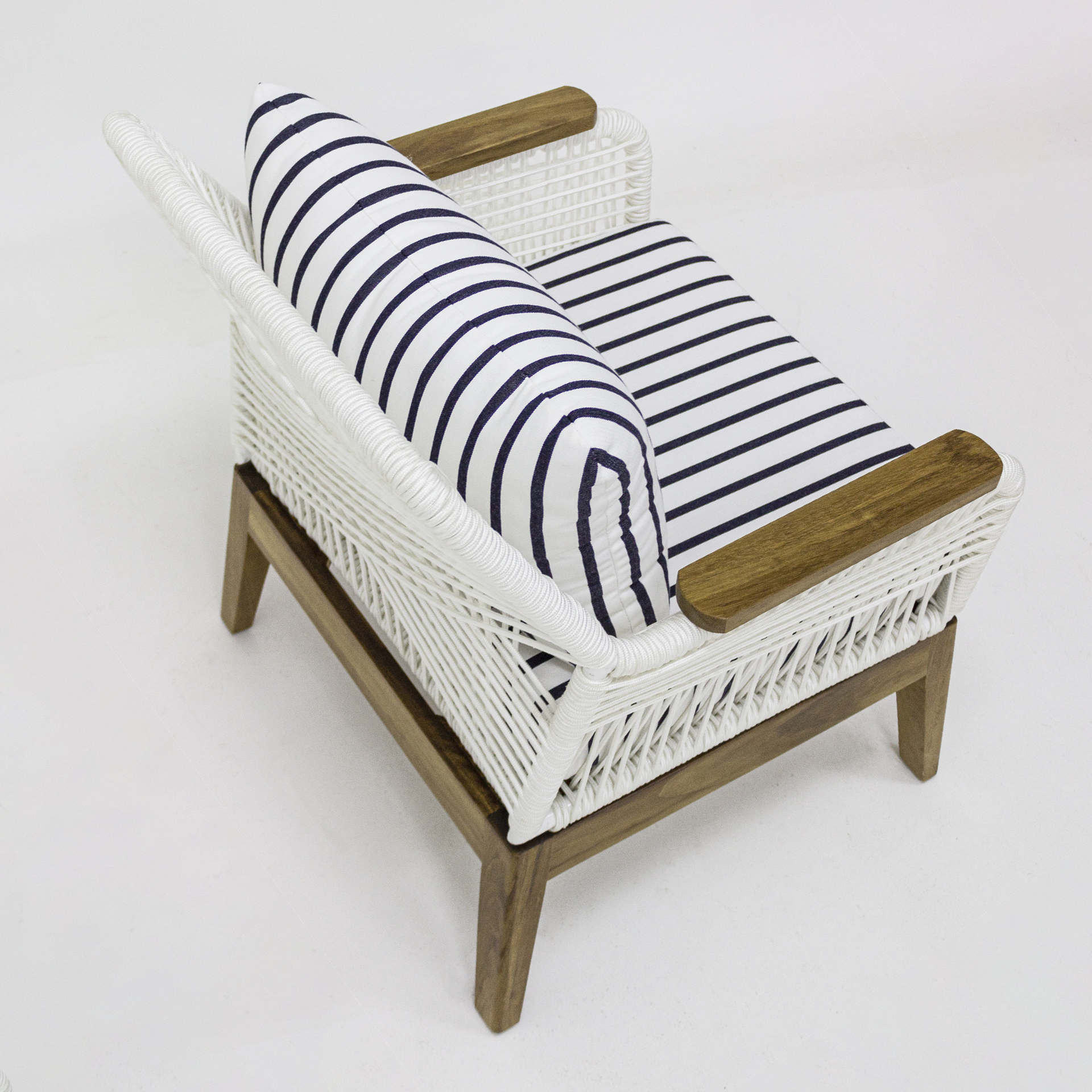 Puerto dorado sillón cojinería sunbrella nautica // Pedido especial min 8 pzs. - Imagen 3