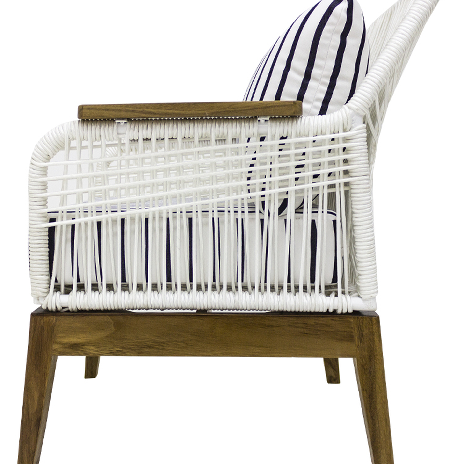 Puerto dorado sillón cojinería sunbrella nautica // Pedido especial min 8 pzs. - Imagen 4