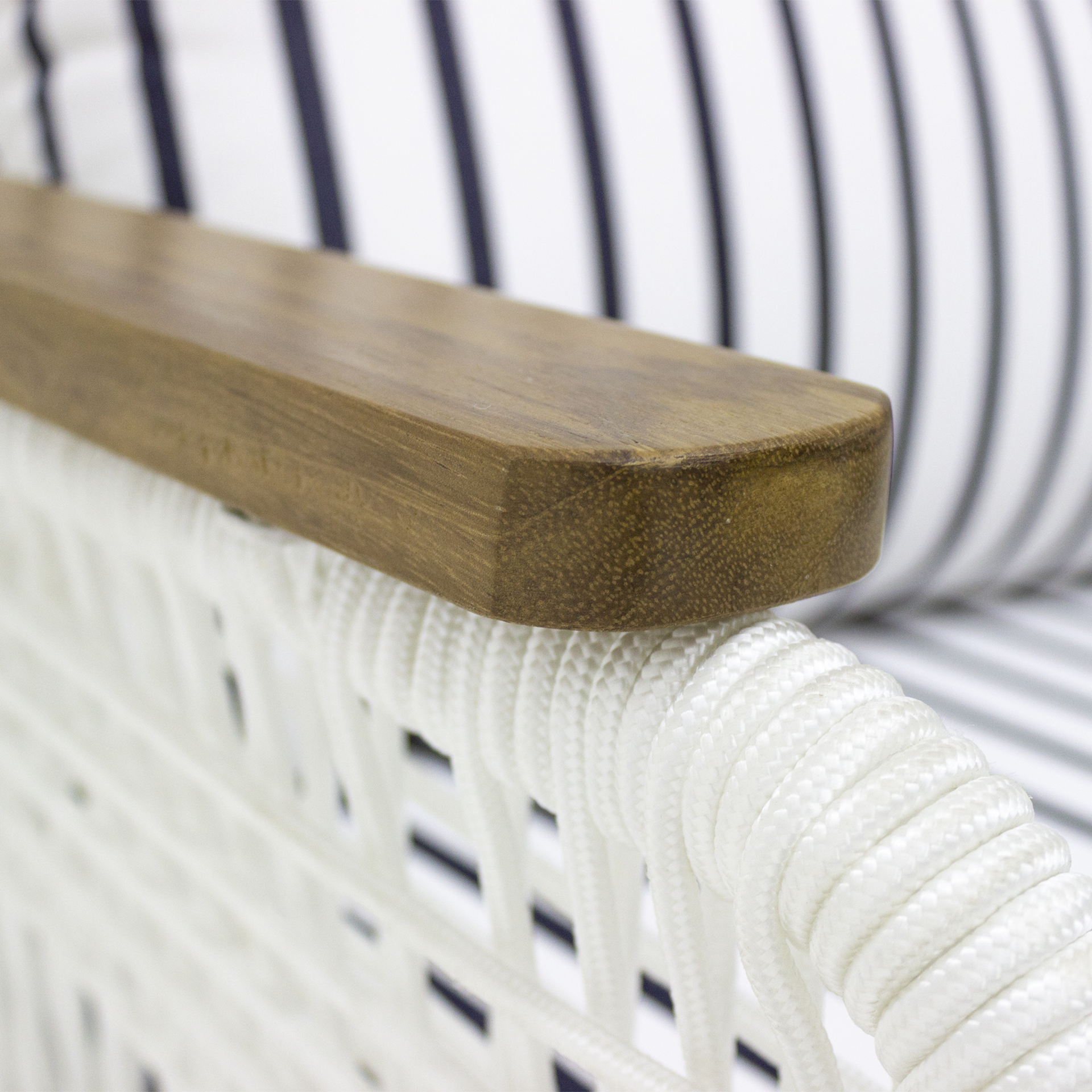 Puerto dorado sillón cojinería sunbrella nautica // Pedido especial min 8 pzs. - Imagen 5