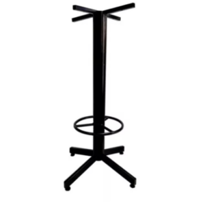 Tequila base de mesa alta color negra