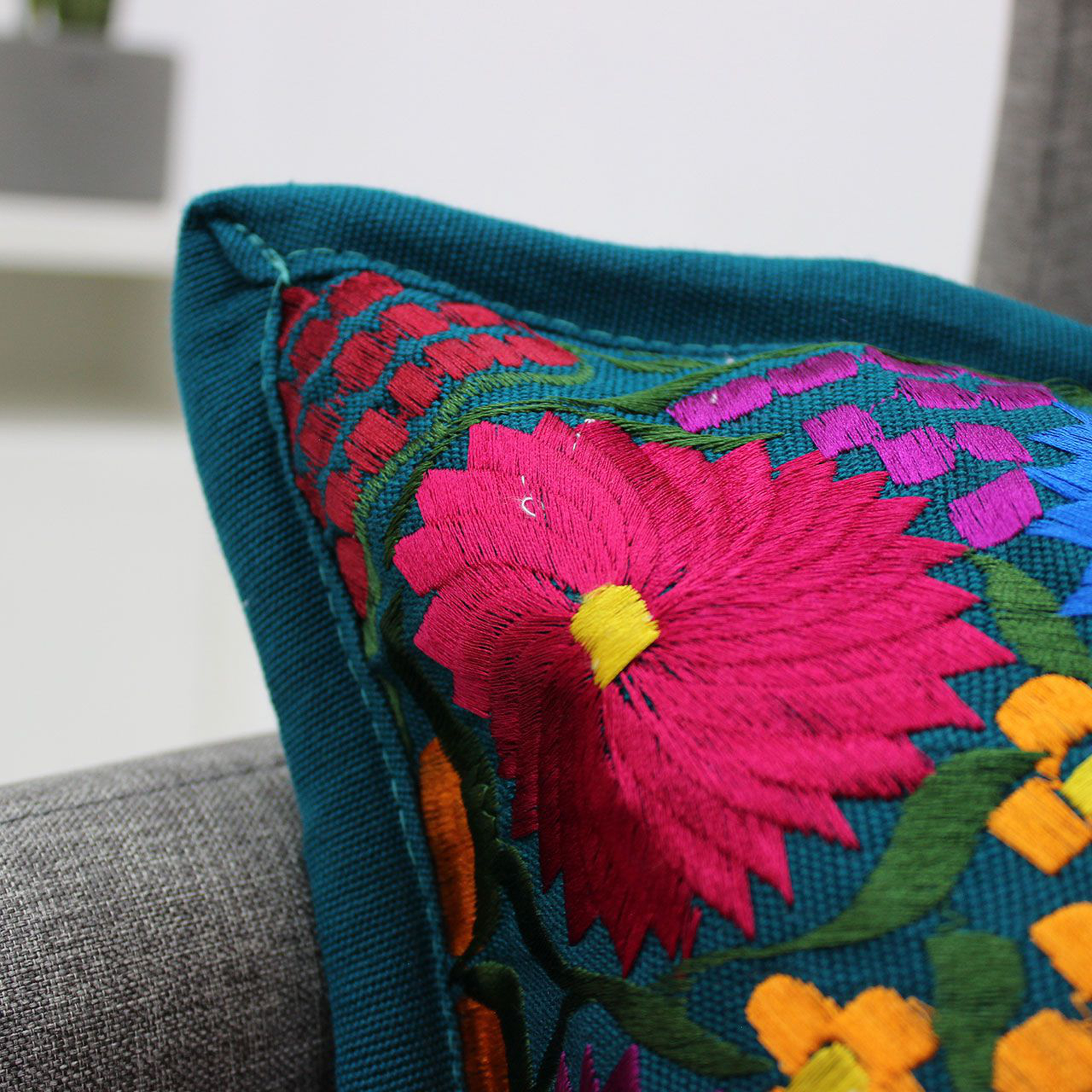 Tuxtla funda cojín colores // Outlet - Imagen 2