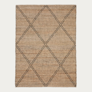 Vallalta alfombra de yute